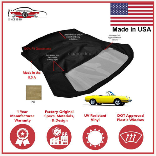 Fits fiat 850 - 850, 1967-1973