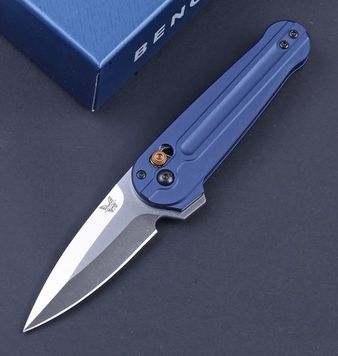 Blue aluminum axis lock - lock, spear