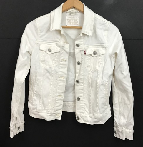 Levi women white stretch - white,