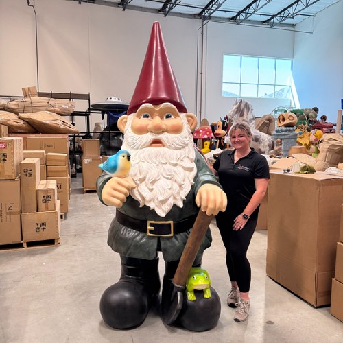Giant 5ft gnome statue resin - gnome,