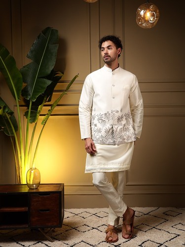 Mens indian kurta pajama koti - mens,