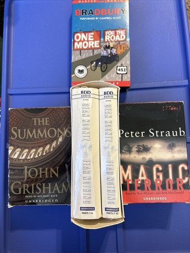 Cassette audiobook lot - audiobook, lot,