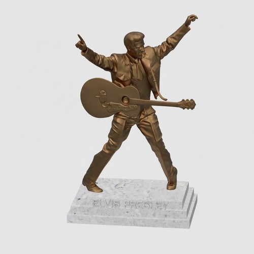 Elvis presley bronze effect - bronze,
