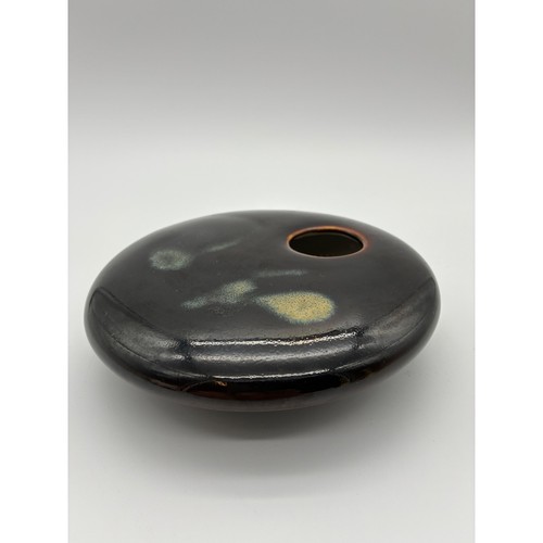 Studio pottery ikebana vase - studio,
