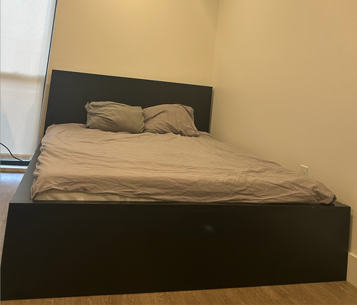 Bed frame queen with headboard - frame,