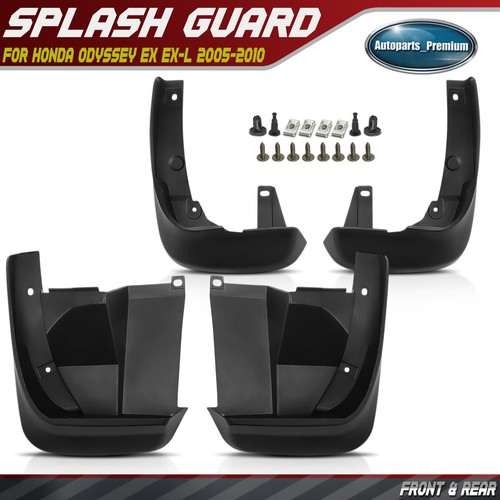 4pcs front rear splash - 4pcs, &