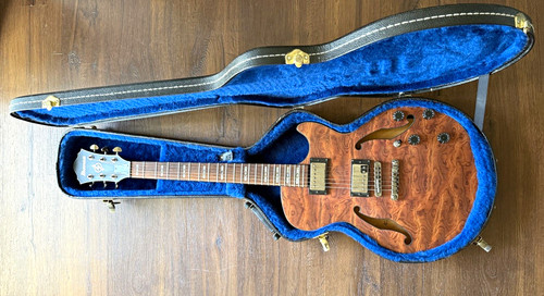 Ibanez custom brown electric - custom,