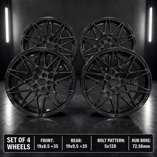 Staggered wheels 19x8 5 - 19”,