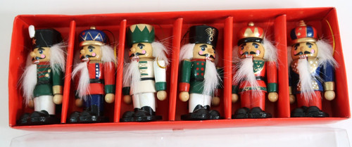 Multicolor wood nutcracker - wood,