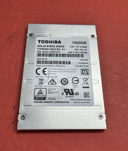 Toshiba thnsn81q92cse 1920gb - toshiba,