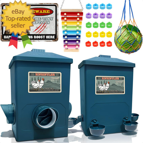 Automatic port chicken feeder - automatic,