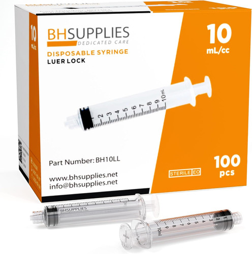 Supplies 10ml luer - lock, tip