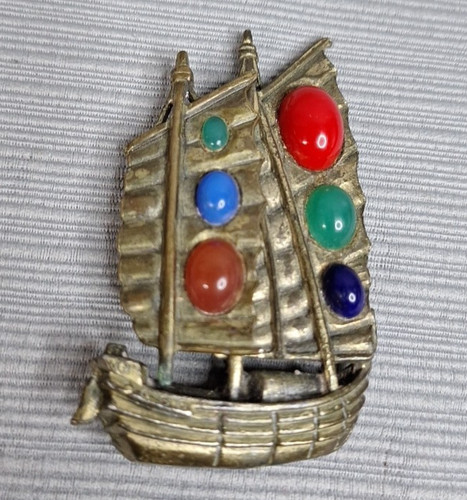 Vintage brass art - brass, chinese