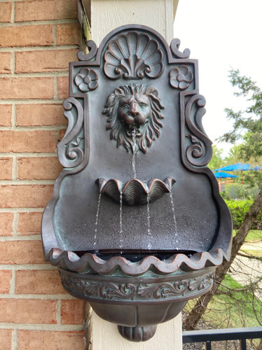 Outdoor wall fountain - outdoor,