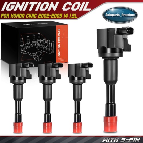 4pcs ignition coils for honda - for,
