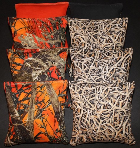 Cornhole bean bags orange tree - bean,