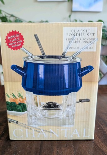 Vintage ceramic chantal fondue - vintage,
