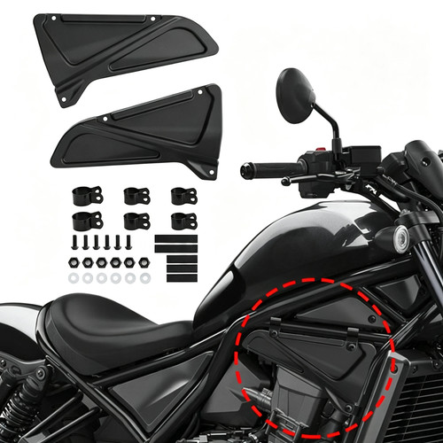 Engine side frame - cover, guard