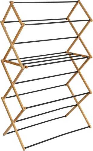 Bamboo folding clothes - bamboo, drying