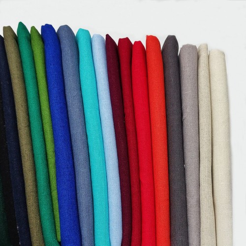 Yard solid cotton linen - by,
