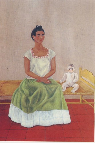 Frida kahlo and my doll - me,