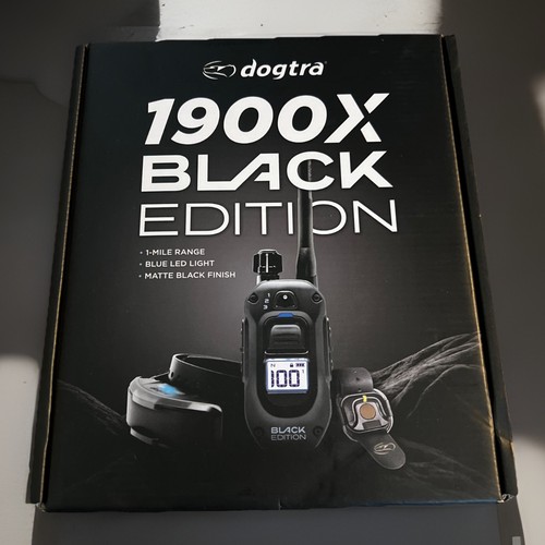 Dogtra 1900x black edition dog - black,