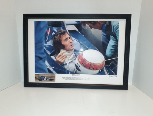 Sir jackie stewart - stewart, signed
