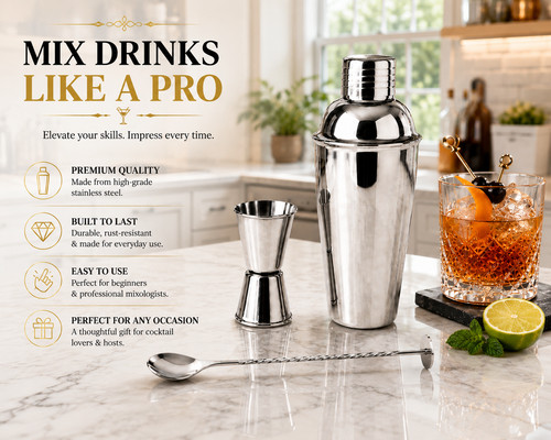 Home bar cocktail shaker set - bar,