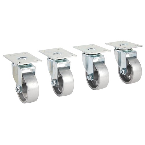Klutch 3in steel swivel - 3in.,