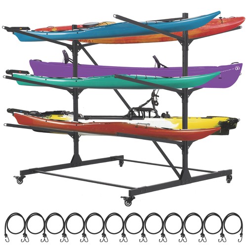 Kayak storage rack - kayak, up