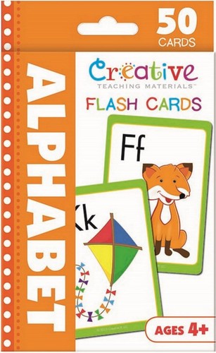 New alphabet flash cards - 50,