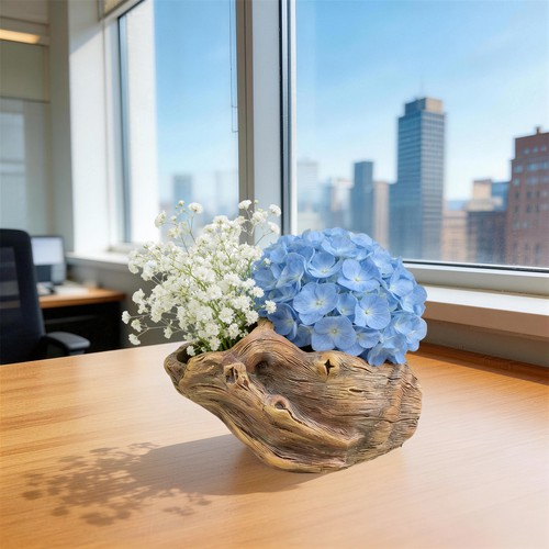 Simulated stump root planter - stump,