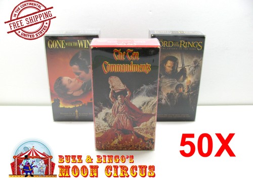 50x double vhs movie - 50x, (size