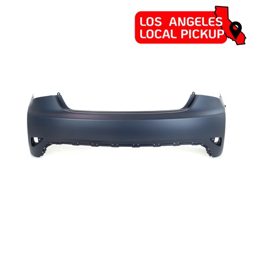 Primed rear bumper cover - rear,