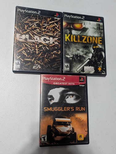 Ps2 games black killzone - ps2, black,