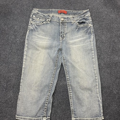 Y2k zanadi capri jeans - zanadi, womens