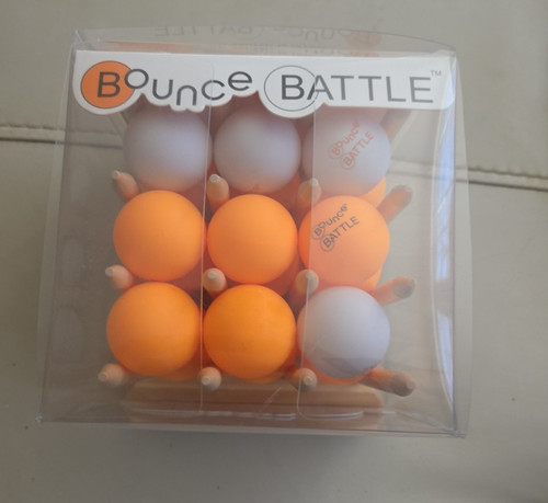 Bounce battle white orange - battle,