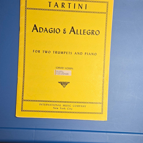 Tartini adagio allegro two - tartini,