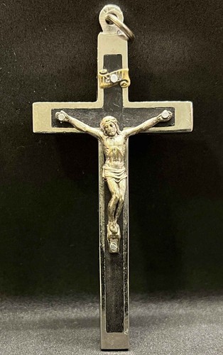 Antique pectoral cross jesus - antique,