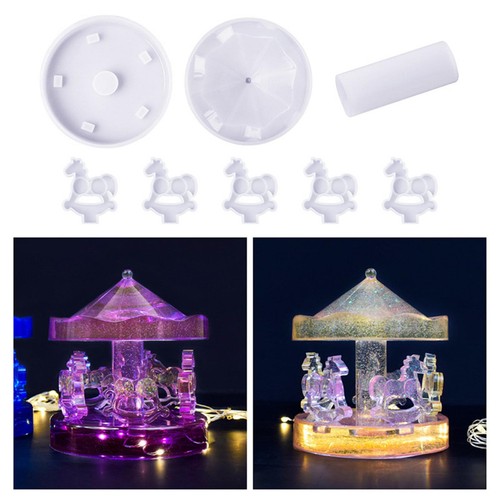 Carousel diy silicone mold - carousel,