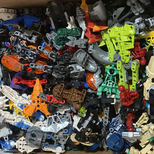 Lego 100 random bionicle - random,