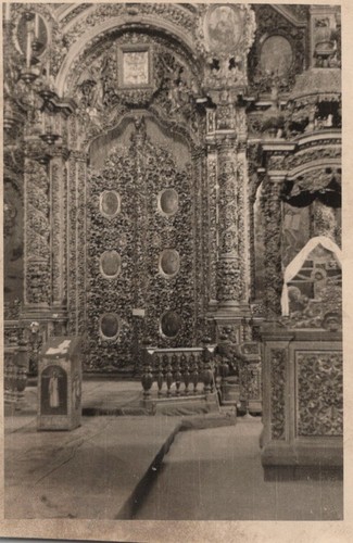 1930s ornate catholic church - ornate,