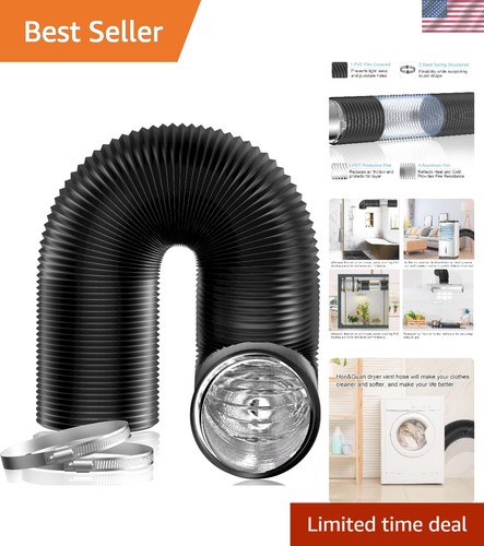 Inch air duct 16 ft - 6,