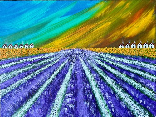 Original small painting - original,