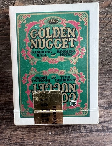 Vtg golden nugget - golden, hotel/
