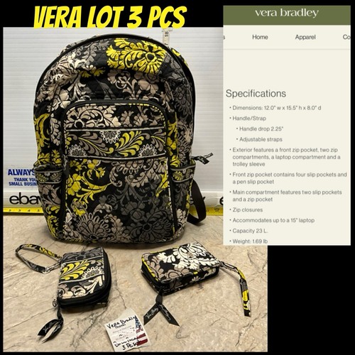 Vera bradley baroque backpack - vera,