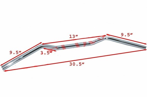 Handlebar chrome plated - handlebar,