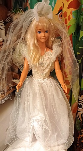 Mattel barbie blonde bride - mattel,