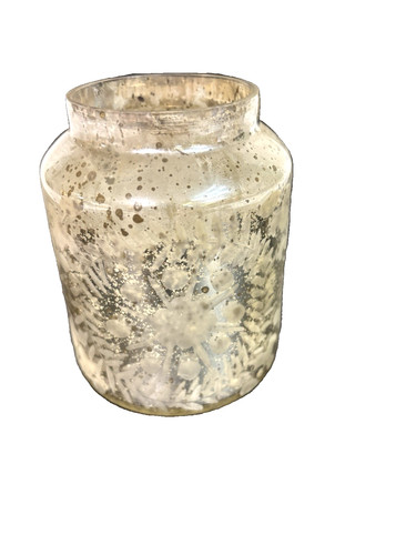 Silver mercury glass 4 - silver,