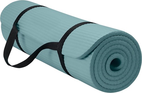 Gaiam thick yoga - thick, mat,